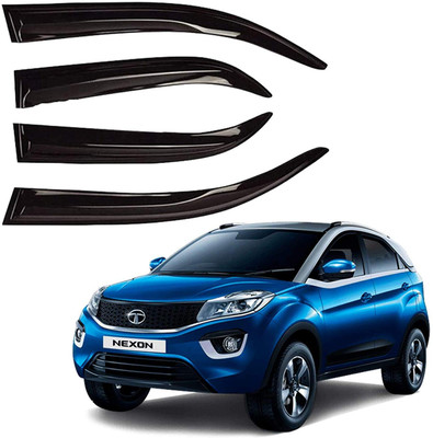 Ds enterprise For Non-convertibles Front, Rear Wind Deflector(Tinted Tata Nexon)
