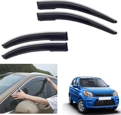 PEEPS STORE For Non-convertibles Front, Rear Wind Deflector(Tinted Maruti Alto 800 CNG LX)