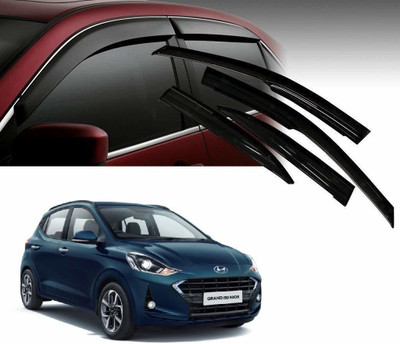 motobridge For Convertibles Front, Rear Wind Deflector(Tinted HYUNDAI Grand I10 Nios Asta 1.2 Kappa VTVT)