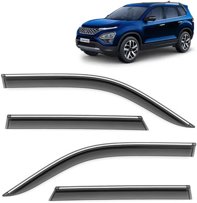 Kingsway For Non-convertibles Front, Rear Wind Deflector(Tinted Tata Safari)