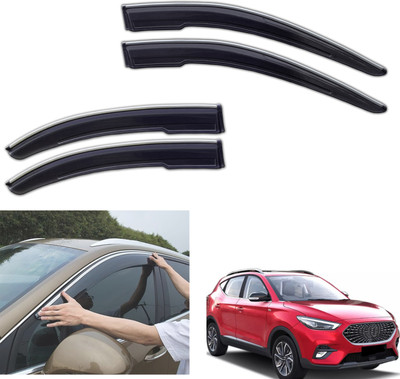 PEEPS STORE For Non-convertibles Front, Rear Wind Deflector(Tinted MG Astor)