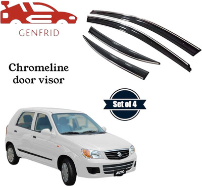GENFRID For Non-convertibles Rear Wind Deflector(Tinted Maruti Alto)