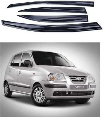 motobridge For Non-convertibles Front Wind Deflector(Tinted Hyundai Santro Xing)
