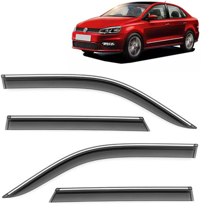Kingsway For Convertibles Front, Rear Wind Deflector(Tinted Volkswagen Vento)