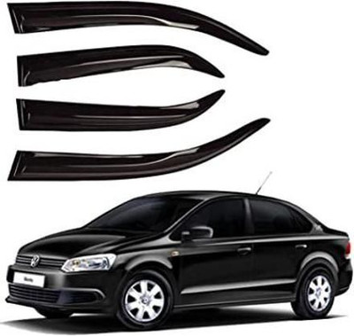 motobridge For Front, Rear Wind Deflector(Tinted Volkswagen Vento)