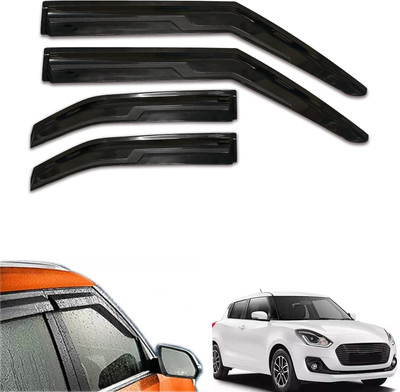 PEEPS STORE For Non-convertibles Front, Rear Wind Deflector(Tinted Maruti Swift)