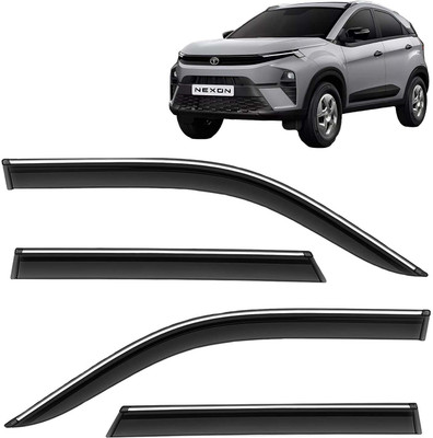 Kingsway For Non-convertibles Front, Rear Wind Deflector(Tinted Tata Nexon)