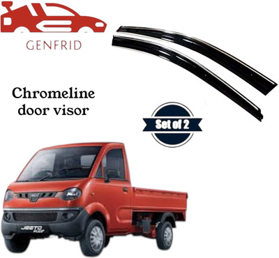 GENFRID For Non-convertibles Front, Rear Wind Deflector(Tinted Mahindra NA)
