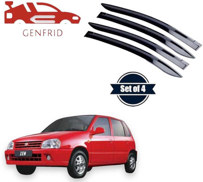 GENFRID For Non-convertibles Front Wind Deflector(Tinted Maruti Zen)