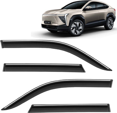 Kingsway For Non-convertibles Front, Rear Wind Deflector(Tinted MAHINDRA Universal For Car)