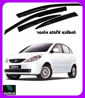 ANiiTEK For Non-convertibles Rear, Front Wind Deflector(Tinted Tata Vista)