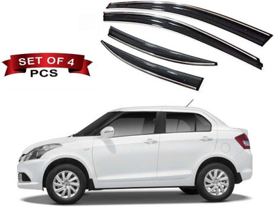 motobridge For Convertibles Front, Rear Wind Deflector(Tinted Maruti Swift Dzire)