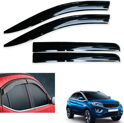 PEEPS STORE For Non-convertibles Front, Rear Wind Deflector(NA Tata Nexon 1.2 Revotron XZA Plus)