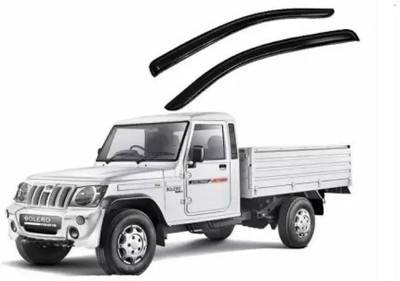 motobridge For Non-convertibles Rear, Front Wind Deflector(Clear MAHINDRA Bolero)