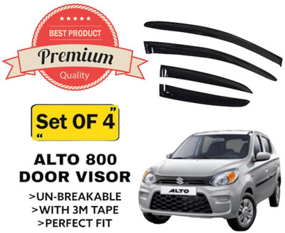 Dylon For Non-convertibles Front Wind Deflector(Tinted Maruti Alto 800)