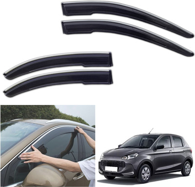 motobridge For Non-convertibles Front, Rear Wind Deflector(Tinted Maruti Alto K10)