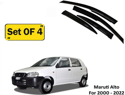 motobridge For Non-convertibles Front, Rear Wind Deflector(Tinted Maruti Alto)