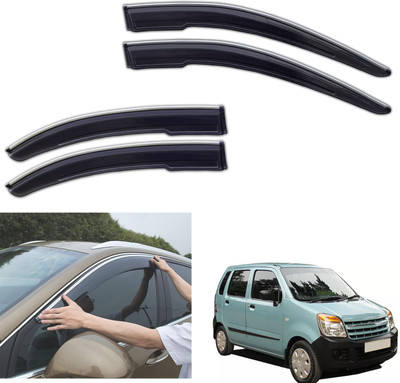 motobridge For Non-convertibles Front, Rear Wind Deflector(Tinted Maruti Wagon R EX)