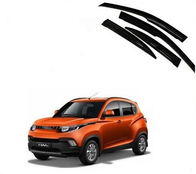 GAURIENTERPRIES For Front, Rear Wind Deflector(Tinted Mahindra KUV 100)