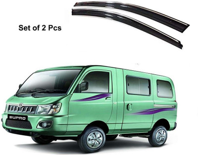 motobridge For Convertibles Front, Rear Wind Deflector(Tinted Mahindra Supro LX 8 Str)