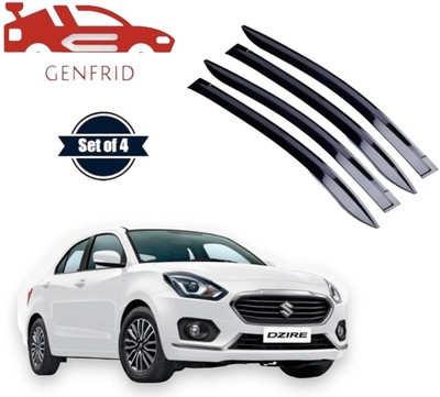 GENFRID For Non-convertibles Front Wind Deflector(Tinted Maruti Swift Dzire LX)
