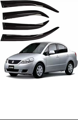 VKUNIVERSE For Non-convertibles Rear, Front Wind Deflector(Clear Maruti SX4)