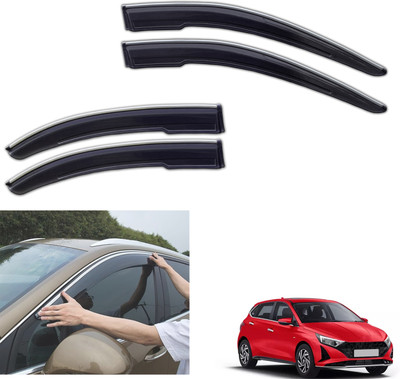 PEEPS STORE For Non-convertibles Front, Rear Wind Deflector(Tinted Hyundai NA)