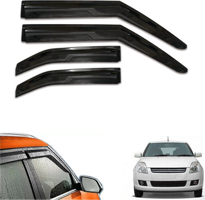 PEEPS STORE For Non-convertibles Front, Rear Wind Deflector(Tinted Maruti Swift Dzire 1.2L)