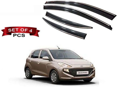 motobridge For Front, Rear Wind Deflector(Tinted Hyundai Santro)
