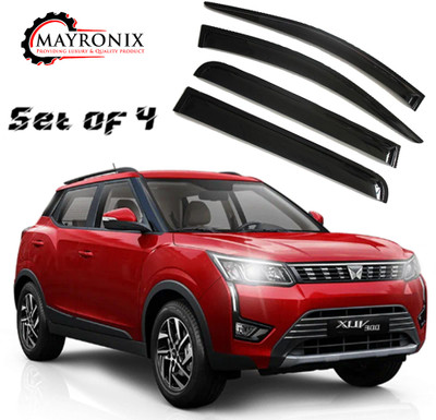Mayronix For Non-convertibles Front, Rear Wind Deflector(Tinted MAHINDRA XUV300 W4 Petrol)