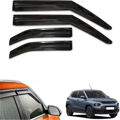 motobridge For Non-convertibles Front, Rear Wind Deflector(Tinted Tata NA)