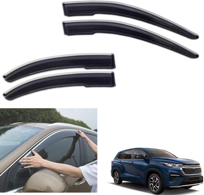 motobridge For Non-convertibles Front, Rear Wind Deflector(Tinted Maruti NA)