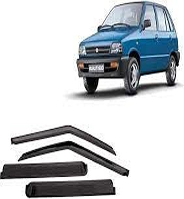 Flipin For Non-convertibles Front Wind Deflector(Tinted Maruti NA)