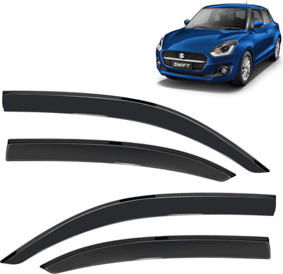 Kingsway For Non-convertibles Front, Rear Wind Deflector(Tinted Maruti Swift)