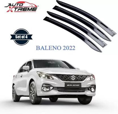 ANiiTEK For Non-convertibles Front, Rear Wind Deflector(Tinted Maruti Baleno)