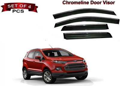 motobridge For Front, Rear Wind Deflector(Tinted Ford Ecosport)