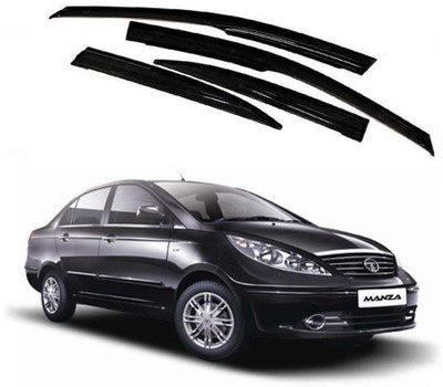 motobridge For Front, Rear Wind Deflector(Tinted Tata Manza)