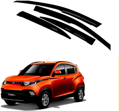 motobridge For Front, Rear Wind Deflector(Tinted Mahindra KUV 100)