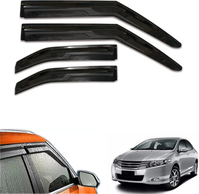 PEEPS STORE For Non-convertibles Front, Rear Wind Deflector(Tinted Honda City i VTEC E)
