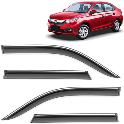 Kingsway For Convertibles Front, Rear Wind Deflector(Tinted Honda Amaze)