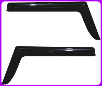 ANiiTEK For Non-convertibles Front, Rear Wind Deflector(Clear Mahindra Bolero)