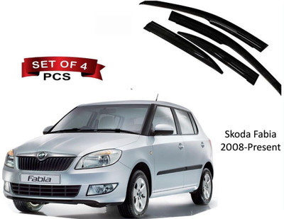 motobridge For Convertibles Front, Rear Wind Deflector(Tinted Skoda Fabia)