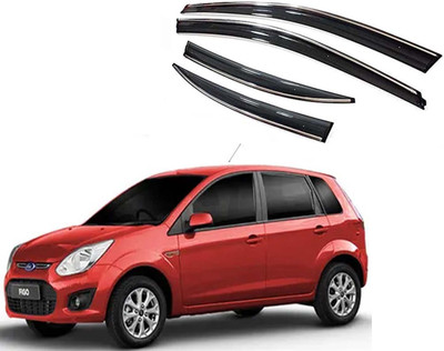Auto E-Shopping For Front, Rear Wind Deflector(Tinted Ford Figo)