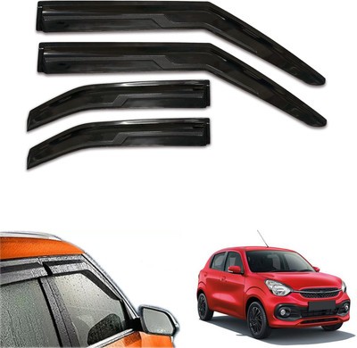 motobridge For Non-convertibles Front, Rear Wind Deflector(Tinted Maruti Celerio VXI CNG)