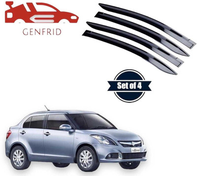 GENFRID For Non-convertibles Front Wind Deflector(Tinted Maruti Swift Dzire VXi AT)