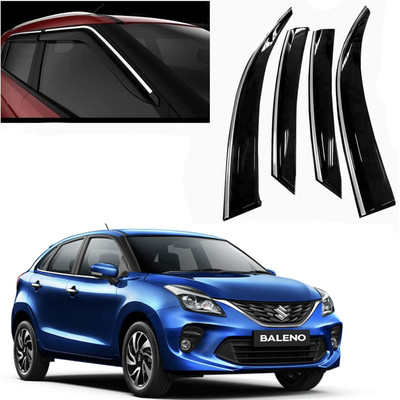 Ds enterprise For Non-convertibles Front, Rear Wind Deflector(Tinted Maruti Baleno)