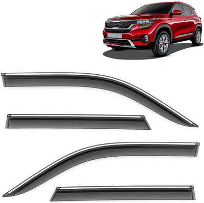 Kingsway For Convertibles Front, Rear Wind Deflector(Tinted Kia Seltos HTK Plus G Petrol)