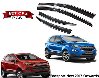 motobridge For Front, Rear Wind Deflector(Tinted Ford Ecosport)