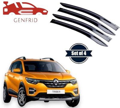 GENFRID For Non-convertibles Front Wind Deflector(Tinted Renault Triber RXE)