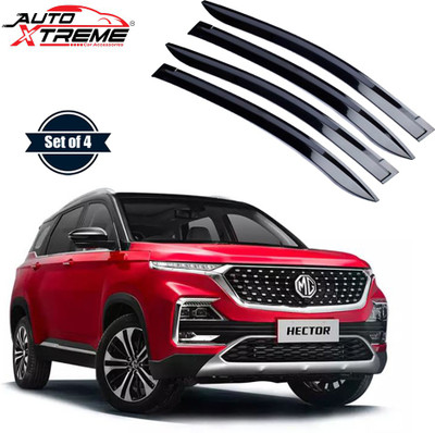 Auto Xtreme For Non-convertibles Front, Rear Wind Deflector(Tinted MG Hector)